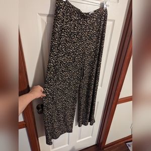 Ruby Road leopard print pants, sz L